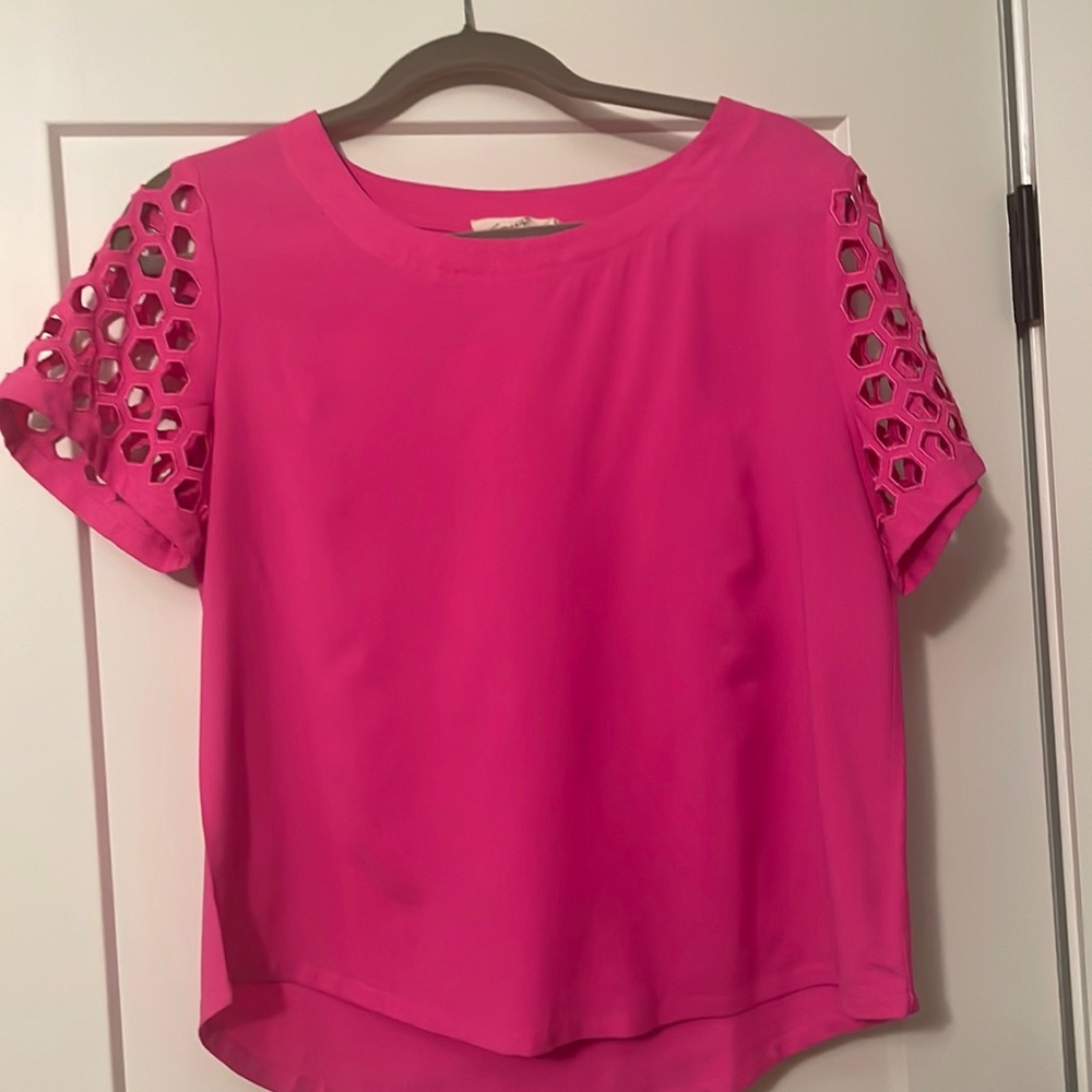 Hot pink fun shirt